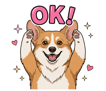 オンリーわんLINEスタンプ8個