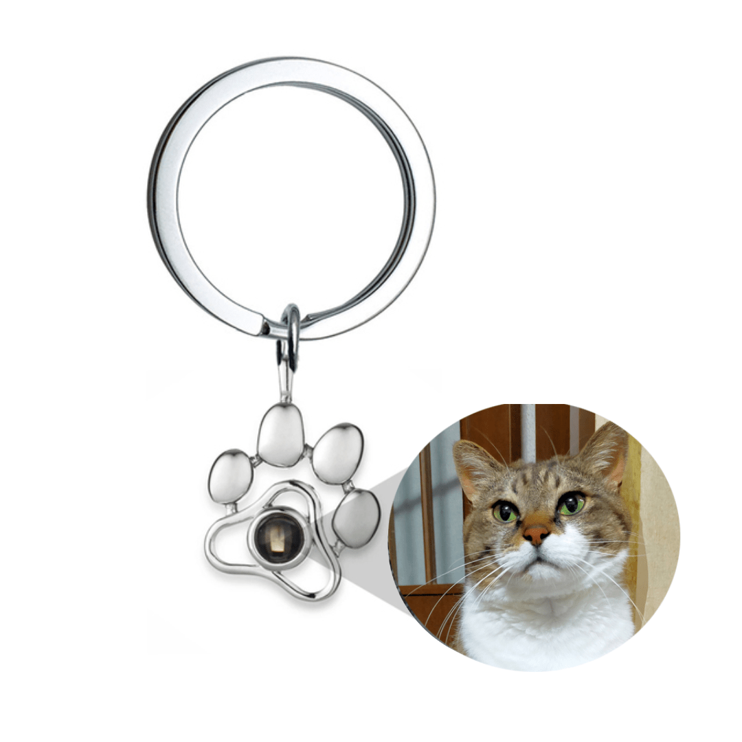 PetFriends.jp- keychain-silver