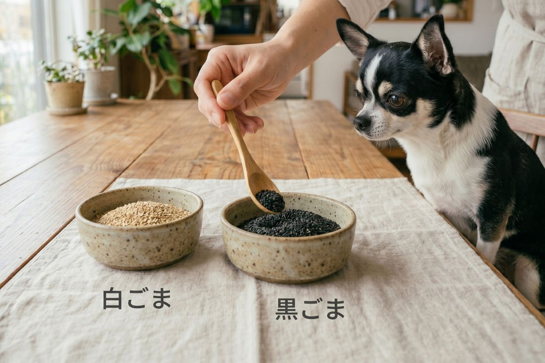 犬はごまを食べても大丈夫？すりごま・黒ごま・ごま油の注意点と適量を解説