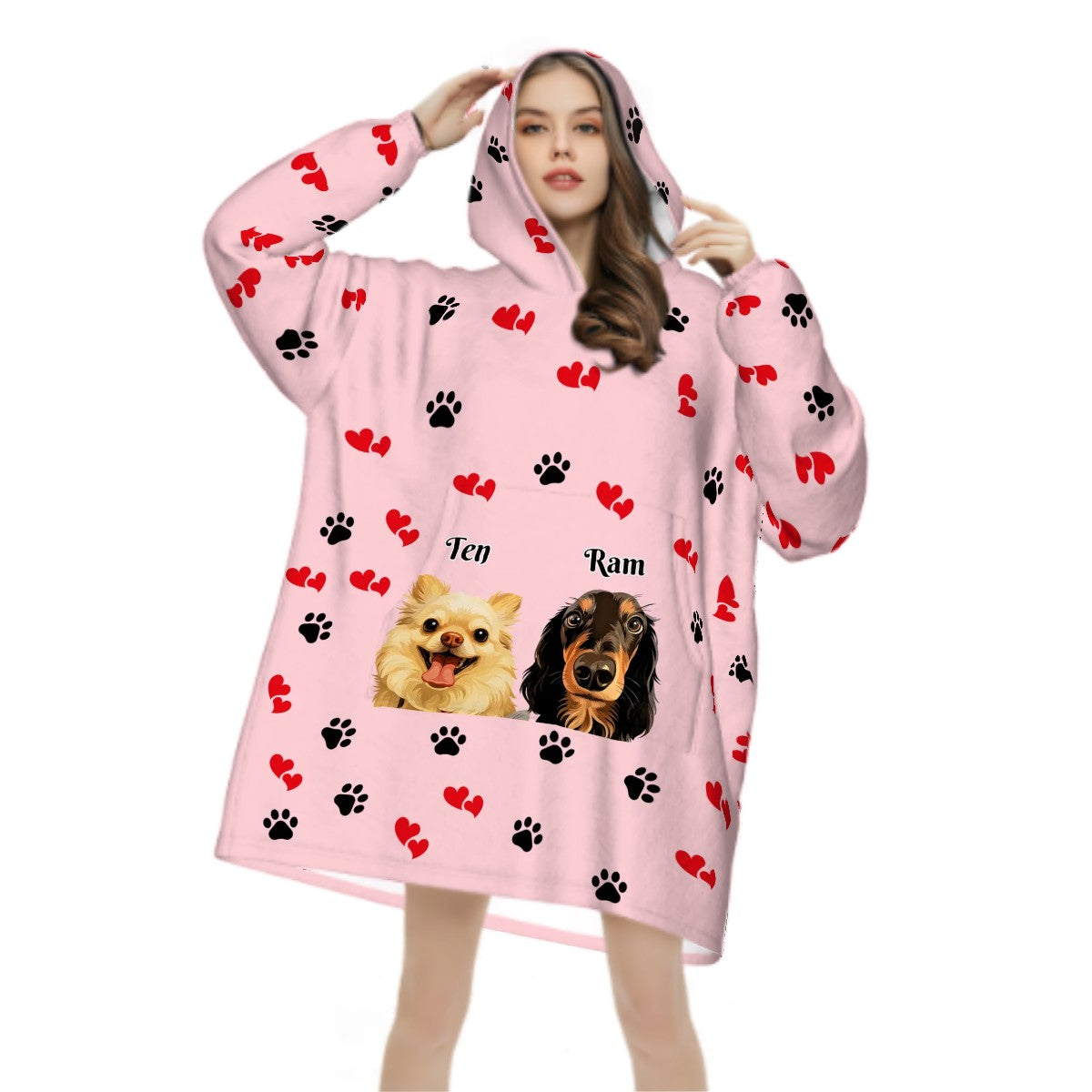 オンリーわん着る毛布