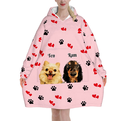 オンリーわん着る毛布